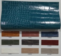 Sac à main pour femme en gros, en similicuir PVC gaufré crocodile, écologique, imperméable et décoratif pour sacs