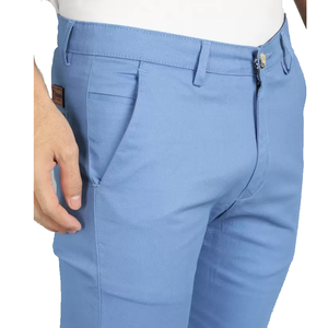 Pantalons chino slim pour homme, coton de haute qualité, couleurs mélangées, design tendance printemps, directement de l'usine du Bangladesh - Product Image 6