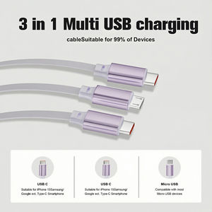 Vendita calda 3 in 1 cavo <span class=keywords><strong>USB</strong></span> retrattile per <span class=keywords><strong>iPhone</strong></span> ricarica caricabatterie <span class=keywords><strong>Micro</strong></span> cavo <span class=keywords><strong>USB</strong></span> per Android <span class=keywords><strong>USB</strong></span> tipo C telefono cellulare Multi - Product Image 5
