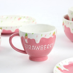 Tazón <span class=keywords><strong>de</strong></span> Cerámica con Diseño <span class=keywords><strong>de</strong></span> Fresa, Venta Caliente en AliExpress, Tazón para Ensalada, Vajilla <span class=keywords><strong>de</strong></span> Porcelana, Juego <span class=keywords><strong>de</strong></span> Tazones para <span class=keywords><strong>Sopa</strong></span> con Letras en Relieve <span class=keywords><strong>de</strong></span> Fresa - Product Image 5