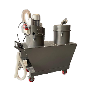 Aspirateur industriel triphasé 4KW, capacité de 250L, nouvelle séparation solide-liquide, système de drainage électrique, HEPA - Product Image 3