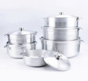 7 Mảnh Bộ Hợp Kim Nhôm Đa Năng Nấu Ăn Chảo Nhiều Kích Cỡ Hiệu Quả Nhà Bếp Sử Dụng Chất Lượng Đồ Nấu Nướng Bộ - Product Image 3