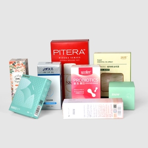 Senang05 Custom Eye Contact Lenses Packaging Paper Box Logo Printed Packing Paper Boxes for Contact Lens Customized Packaging