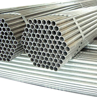 Tubo de andamio de acero galvanizado Xinyue, tubo GI galvanizado en caliente, técnica ERW, certificado JIS, estándar BS, 6m de longitud para tubería de perforación