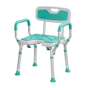 Chaise de douche Hejianze série 63, siège de bain réglable en hauteur, antidérapant, pour personnes âgées, équipement de sécurité pour la salle de bain - Product Image 4