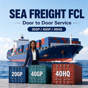 Transitaire maritime FCL de Chine vers les États-Unis, conteneurs 20 pieds, 40 pieds, 40HQ, porte-à-porte, DDP, équipement industriel pour marchandises surdimensionnées - Product Image 1