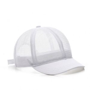 Casquette de baseball unisexe respirante en maille pour l'été, personnalisable, 6 panneaux, casquette de sport à visière courte, protection solaire - Product Image 3