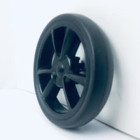 Roue de poussette pour bébé de 6 pouces, roue en plastique EVA pour poussette de bébé