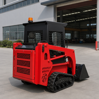 Chargeuse compacte sur chenilles de haute qualité avec moteur diesel CE, faible bruit, faible coût d'entretien pour les travaux forestiers