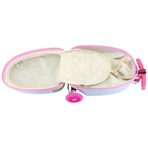 Nouvelle valise à roulettes pour enfants, motif dessin animé, scooter, skateboard, 4 roues, ABS PC, cabine 20 pouces, ensemble de bagages de <span class=keywords><strong>voyage</strong></span> - Product Image 6