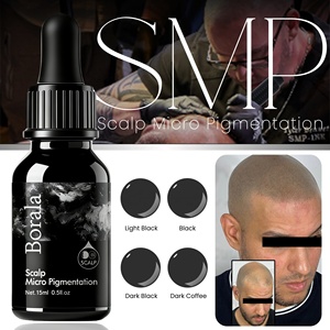 Pigmento SMP de Formulación Coreana Premium, 15 ml, 4 Colores - para Micropigmentación, Restauración de la Línea del Cabello y Uso en Estudio - Product Image 1