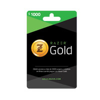 Tutte le regioni Razer Glod USA prova 5-10-15-20-25-50-50-500 $600 $ Cards come codice Egift per il giocatore