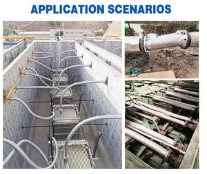 Flexibler Metalls ch lauch aus Edelstahl 304 mit Flansch - Product Image 4