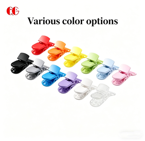 Attache-sucette bébé crocodile 25 mm, clip multi-usage pour cache-allaitement, couleurs et tailles personnalisées - Product Image 2