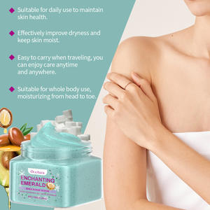 Gommage au beurre de karité pour les voyages Renouvellement hydratant quotidien de la peau avec gommage antioxydant pour le corps - Product Image 3