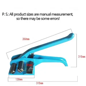 Cordstrap Manual Packing Strapping Tool 13 Mm-19 Mm PET/PP Handheld Steel Polyester Machine For Carton Boxes Packing