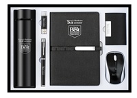 Set de Regalo Promocional 6 en 1 con Logotipo Personalizado WD: Termo, Batería Externa, Paraguas, Artículos Promocionales Corporativos al por Mayor
