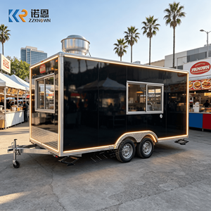 Coffee Trailer Food Truck Mobile Fast Food Cart Coffee Trailer Food Cart Trailer Commercial <strong>Catering</strong> Mobile Hot Dog <strong>Vans</strong> - Product Image 6