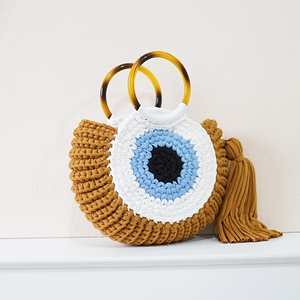 <span class=keywords><strong>Borse</strong></span> e Borsette in Maglia all'Ingrosso, <span class=keywords><strong>Borse</strong></span> a Spalla Intrecciate da Donna, <span class=keywords><strong>Borse</strong></span> Tote Fatte a Mano all'Uncinetto con Occhio di Allah per Donna - Product Image 5