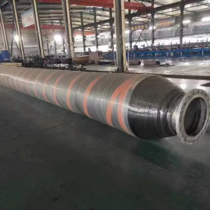 Chất lượng cao EPDM nổi hút cao su ống cát biển Nạo Vét ống với dịch vụ cắt ASA lắp ráp mặt bích-Thương hiệu vipoo - Product Image 1