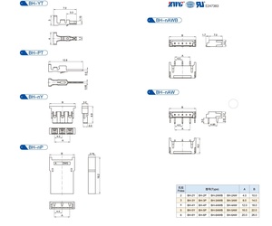 3.5mm Pitch Connector BH <b>Plug</b> Housing+Receptacle Housing Male/Female Wire Cable Pin Header Housing JST Factory Connector - Product Image 3