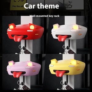 Estante de Almacenamiento Decorativo para Llaves de Coche, Gancho para Llaves de Faro de Material ABS, Iluminación Automática, Colgante Decorativo - Product Image 3