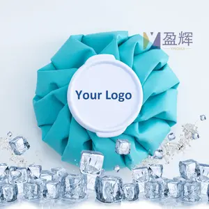 Ice Pack for Injuries Reusable, Ice Bags Hot Water Bag for Hot & Cold Therapy and Pain Relief, Breathable Ice Bag, Size 9