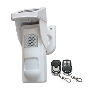 Solar PIR Motion <b>Sensor</b> With Sound System And <b>LED</b> Flash For Outdoor Garden Security <b>Light</b> - Product Image 1