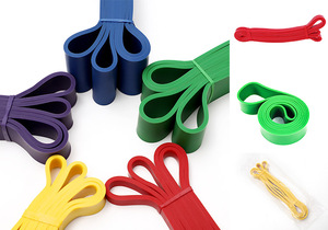 Set di Fasce Elastiche di Resistenza, Mini Bande Loop <span class=keywords><strong>per</strong></span> Gambe e Glutei, <span class=keywords><strong>per</strong></span> Donne e Uomini, Allenamento a Casa e in Palestra - Product Image 3