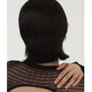 แหวน Celestial Dme รูปทรงเรขาคณิต ทอง 14K ชุบโรเดียม ประดับเพชรซิร์คอน ลายตัวเลข เครื่องประดับสำหรับงานแต่งงาน - Product Image 1