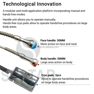 <span class=keywords><strong>SVATAR</strong></span> Terapia de Frío y Calor, Enfriamiento Facial, Adelgazamiento Corporal, Reafirmación Facial con Máquina de 4 Manijas - Product Image 6