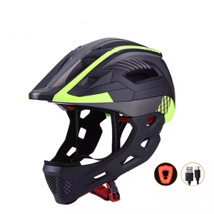 Casco de seguridad ligero para niños, protección contra impactos de cara completa, multideporte, ciclismo, monopatín, bicicleta de equilibrio, casco para niños jóvenes al aire libre - Product Image 5