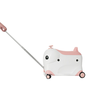 Olifant Dier Ride Op Pp Spinner Koffer 21 Inch Milieuvriendelijke Kinderbagage Met Gemakkelijk Te Trekken Handkar - Product Image 2