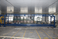 Ligne de production de panneaux sandwich en polyuréthane PIR PU, machine à fabriquer des tôles de toiture isolées en PUF, machine à mousse, machine de fabrication