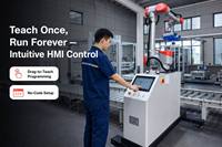 Ligne de production d'emballage : robots intelligents emballent et divisent les colis
