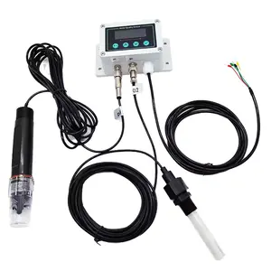 RS485 PH EC TEMPERATURA 3 EN 1 SENSOR DE CALIDAD DEL AGUA CON PANTALLA PARA RIEGO AGRICOLA