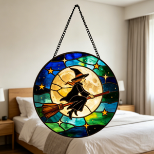 Nouvelles Innovations : Ornements Fantômes en Vitre Teintée pour Halloween - Attrape-Soleil en Acrylique, Décoration Gothique Mignonne pour Fenêtre d'Automne - Product Image 2