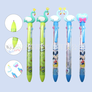 Customized Creative 3D Soft Plastic Promotional Doll <strong>Pen</strong> Black Red Blue <strong>Green</strong> 4 Color 0.7mm Ballpoint <strong>Pen</strong> Custom Heat Transfer - Product Image 3