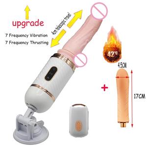 Vibratori telescopici del Dildo della macchina del sesso della pistola di pompaggio della masturbazione automatica telecomandata senza fili per le donne giocattoli del sesso per le donne - Product Image 2