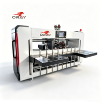 Máquina Automática de Coser Cajas Corrugadas de Doble Pieza con Cuchilla de Acero de Tungsteno de Precisión CNC 2500, Servo Yaskawa de Japón y Alemania