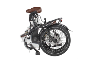 Bicicleta Eléctrica Urbana con Pedaleo Asistido, Frenos Mecánicos, Suspensión Delantera, Batería de 36V 13Ah, Shimano 7 Velocidades, Stock en la UE - Product Image 3