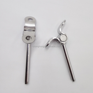 Terminales ajustables para cable de acero inoxidable T316, kit de rieles para cable, terminal giratorio de palanca para cubierta, para cable de acero. - Product Image 2