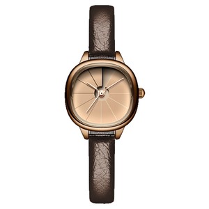 Montre à quartz pour femme Goldie, design rétro, bracelet en acrylique, aiguilles, résistante à l'eau 30M, petite, exquise, simple, haut de gamme, pour étudiante - Product Image 5