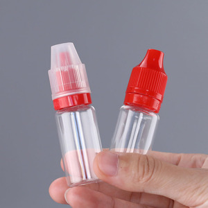 Großhandel erhältlich Klare schwarze PET Kinder sichere Tropf flasche Schraub verschluss für ätherische Öle Pharmazeut ische Verwendung für Europa - Product Image 1