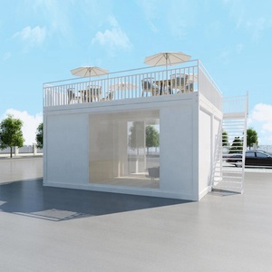 Casa Contenedor Desmontable de Estilo Chino con Panel Sándwich y Estructura de Acero para Cafetería y Oficina en Casa - Product Image 2