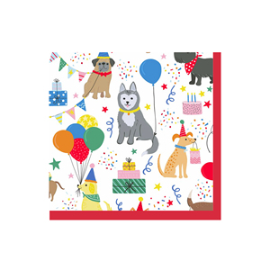DAMAI - Vajilla Desechable con Diseño de Animales para Fiestas Infantiles, Plato de Papel con Diseño de Perro y Gato, Juego de Vajilla Desechable para Fiestas de Niños - Product Image 6