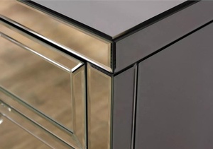 <strong>Vintage</strong> Factory Price Bevelled Mirrored Cabinet Chest <strong>Sideboard</strong> with 6 Big Drawers - Product Image 6
