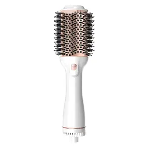 Peine alisador de pelo eléctrico de iones negativos para mujer, plancha de cerámica de doble uso, recta, para el hogar - Product Image 1