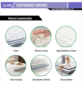 Bán buôn nén khách sạn Nữ Hoàng thoải mái tự nhiên ngủ mùa xuân Bộ nhớ bọt Nệm cao su - Product Image 4