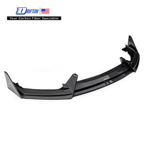 Divisor delantero de fibra de carbono estilo Drifton CMST V2 para Ford Mustang Gen7 S650 2024 en adelante (actualización) - Product Image 1